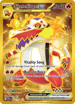 Skeledirge ex — Paldea Evolved
