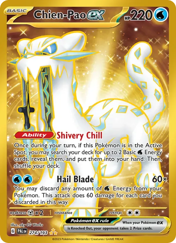 Chien-Pao ex — Paldea Evolved
