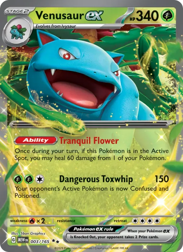 Venusaur ex — 151