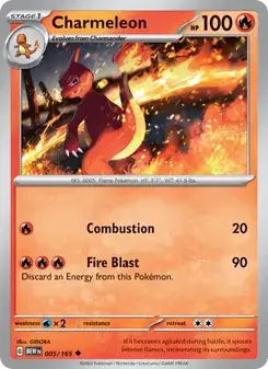 Charmeleon — 151