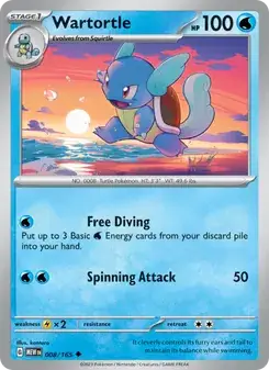 Wartortle — 151