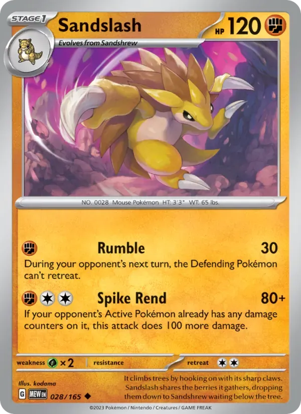 Sandslash — 151