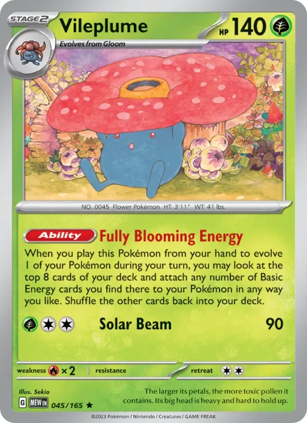 Vileplume — 151