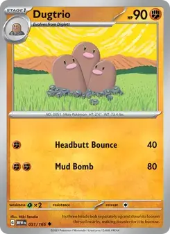 Dugtrio — 151
