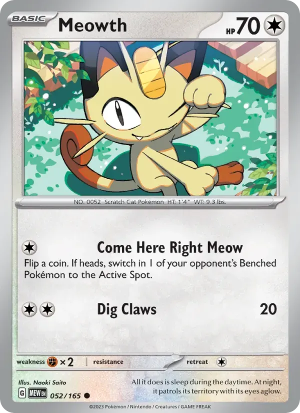 Meowth — 151