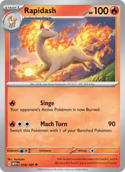 Rapidash — 151