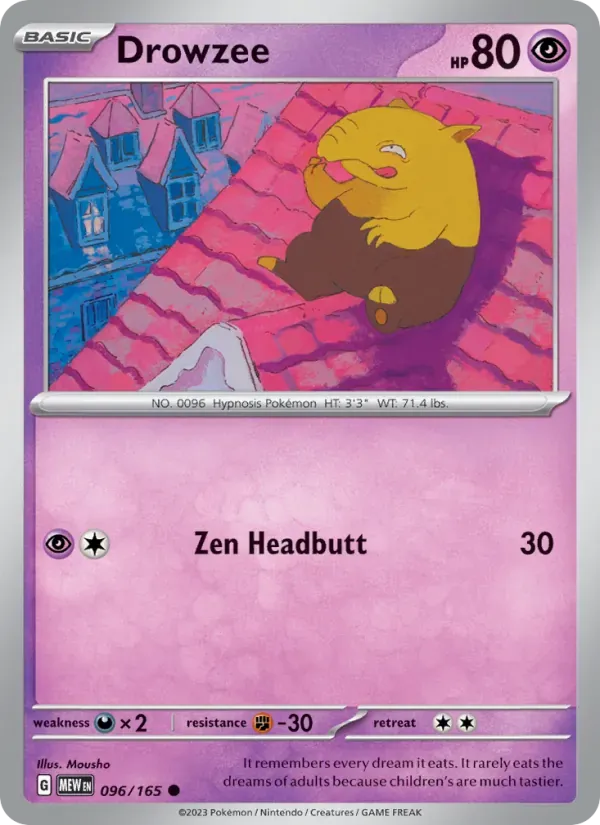 Drowzee — 151