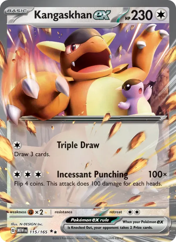 Kangaskhan ex — 151