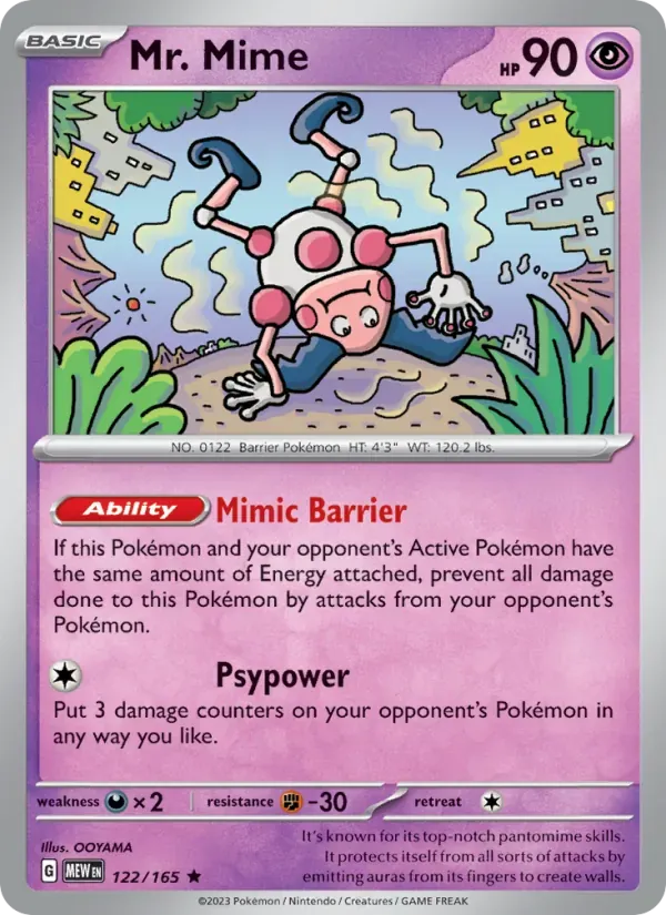 Mr. Mime — 151