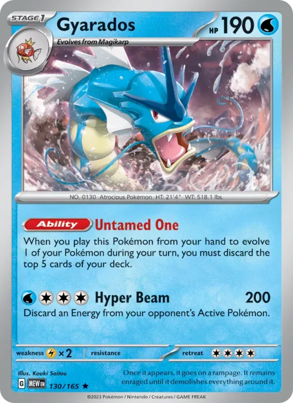 Gyarados — 151