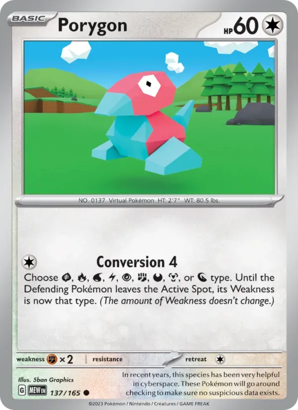 Porygon — 151