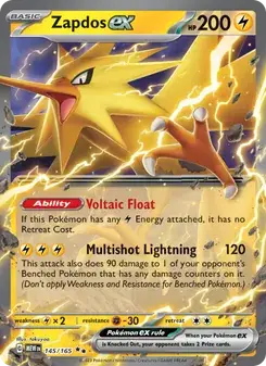 Zapdos ex — 151