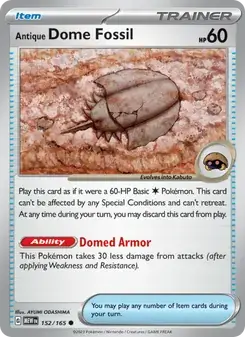 Antique Dome Fossil — 151
