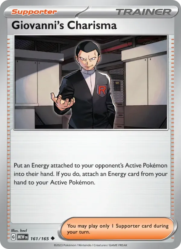 Giovanni's Charisma — 151