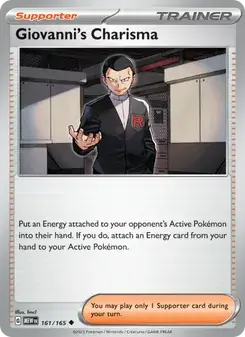 Giovanni's Charisma — 151
