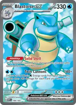 Blastoise ex — 151