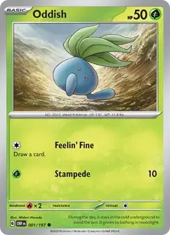 Oddish — Obsidian Flames