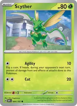 Scyther — Obsidian Flames