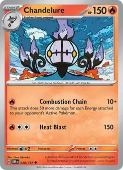 Chandelure — Obsidian Flames