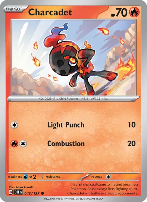 Charcadet — Obsidian Flames