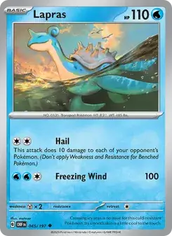 Lapras — Obsidian Flames
