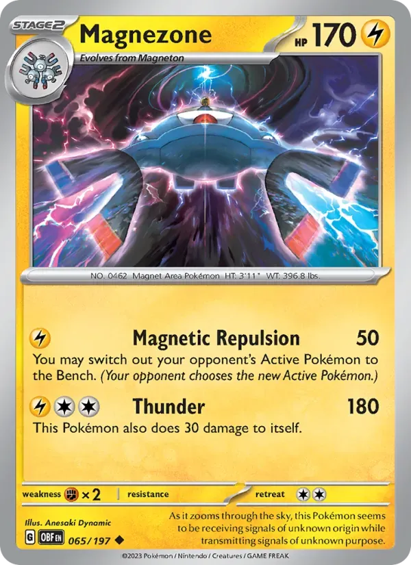 Magnezone — Obsidian Flames