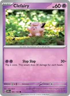 Clefairy — Obsidian Flames