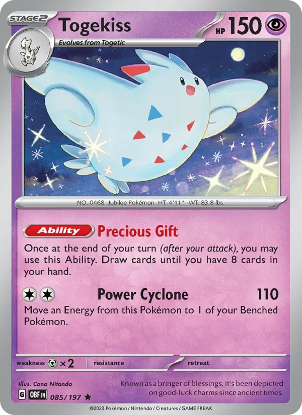 Togekiss — Obsidian Flames