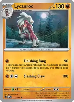 Lycanroc — Obsidian Flames