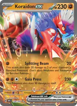 Koraidon ex — Obsidian Flames