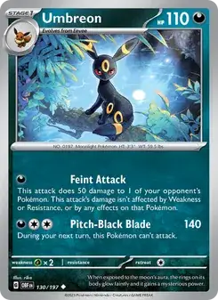 Umbreon — Obsidian Flames