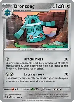 Bronzong — Obsidian Flames