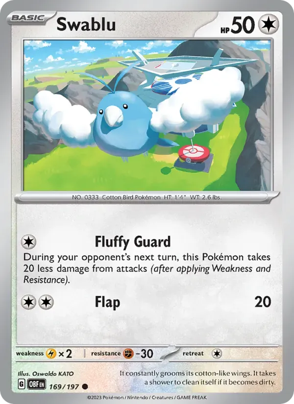 Swablu — Obsidian Flames