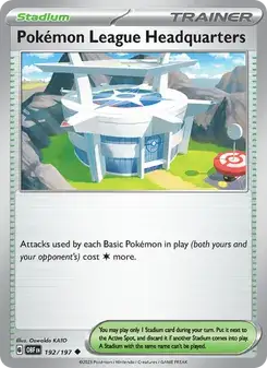 Pokémon League Headquarters — Obsidian Flames