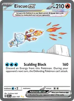 Eiscue ex — Obsidian Flames