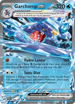 Garchomp ex — Paradox Rift