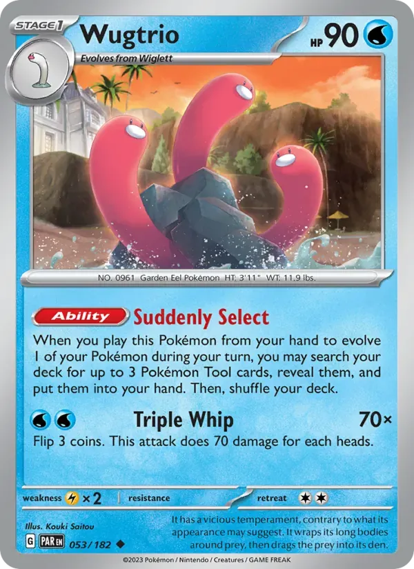 Wugtrio — Paradox Rift
