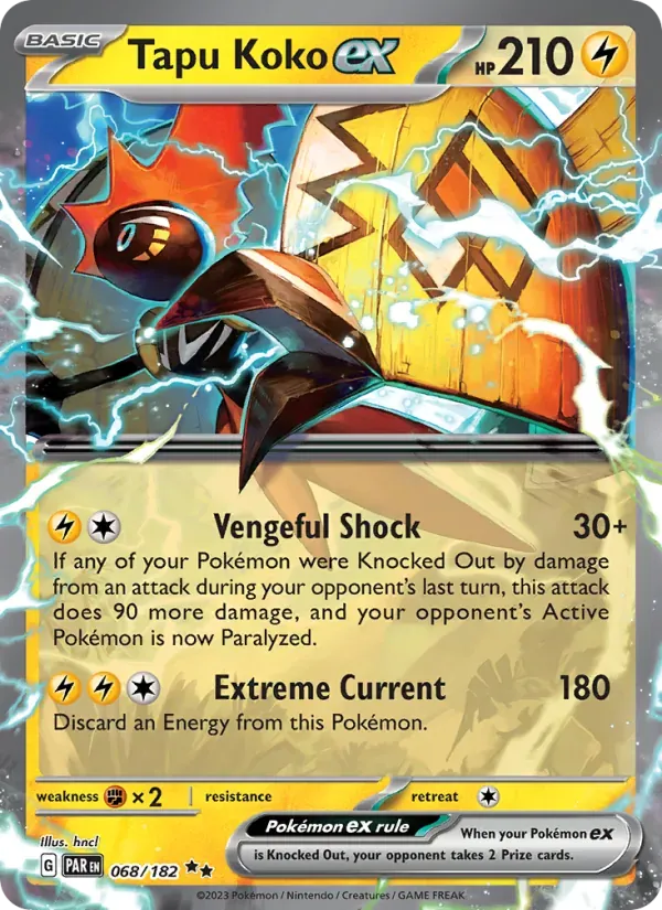 Tapu Koko ex — Paradox Rift