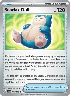 Snorlax Doll — Paradox Rift