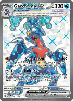 Garchomp ex — Paradox Rift