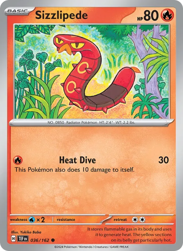 Sizzlipede — Temporal Forces