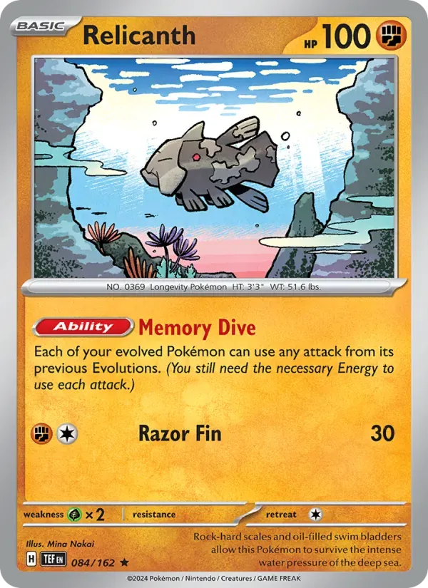 Relicanth — Temporal Forces