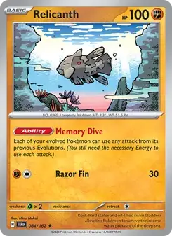 Relicanth — Temporal Forces