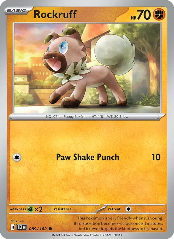 Rockruff — Temporal Forces