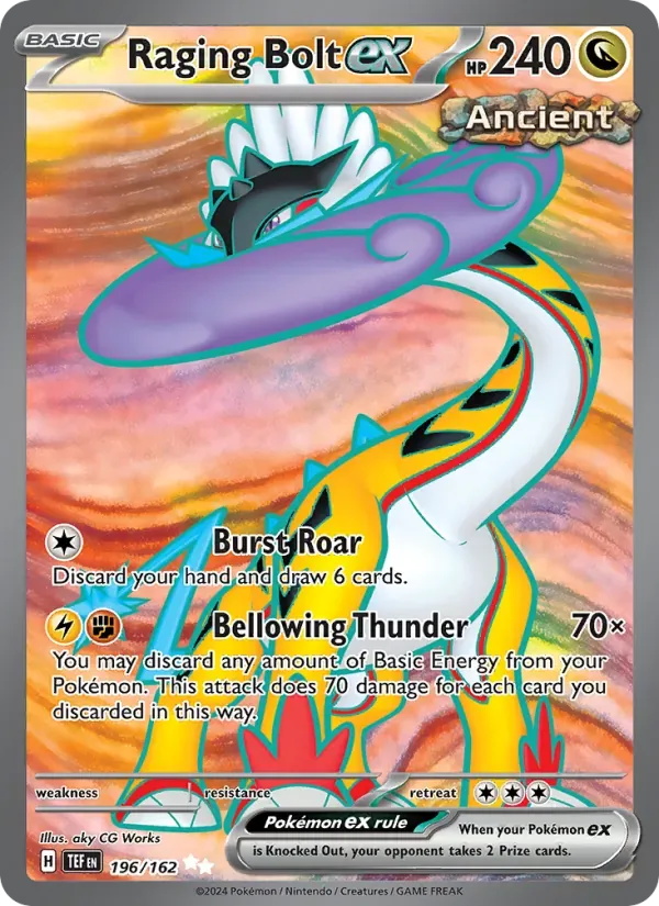 Raging Bolt ex — Temporal Forces