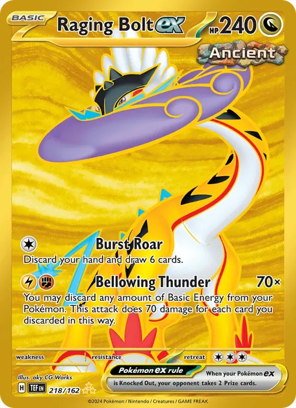 Raging Bolt ex — Temporal Forces