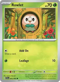 Rowlet — Shrouded Fable