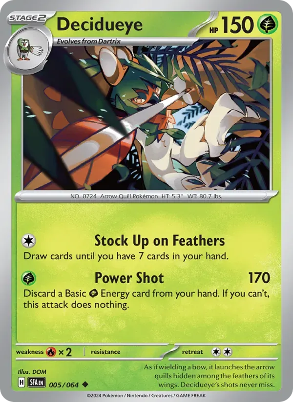 Decidueye — Shrouded Fable