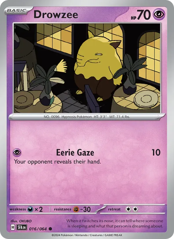 Drowzee — Shrouded Fable