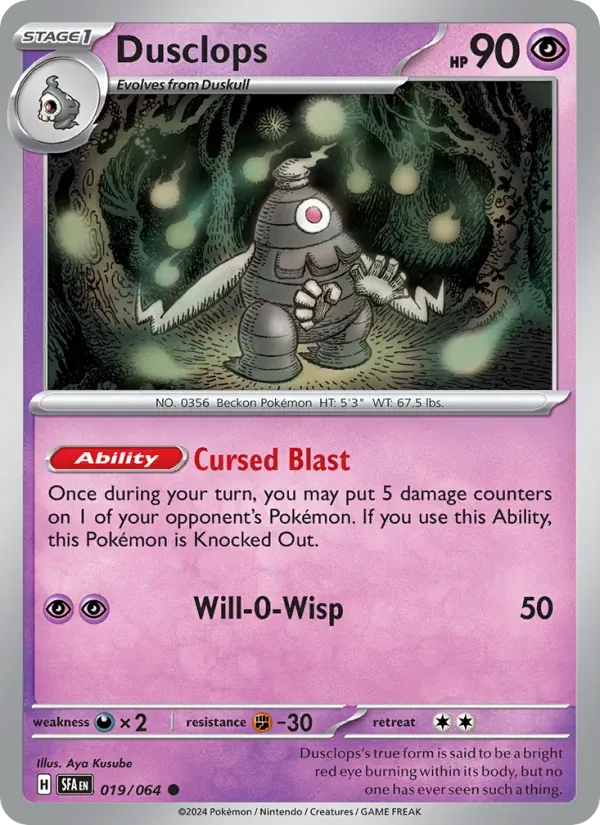 Dusclops — Shrouded Fable